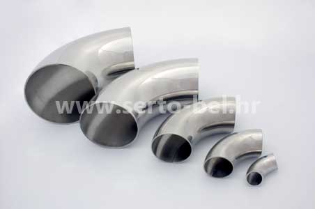 Stainless steel (inox) bends, reducers and tees